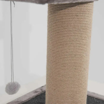 Lotus Pet Design Single Grey Cat Scratching Post 66cm