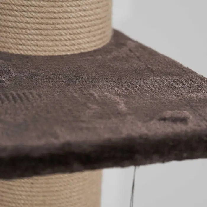 Lotus Pet Design Brown Single Cat Scratching Post 66cm