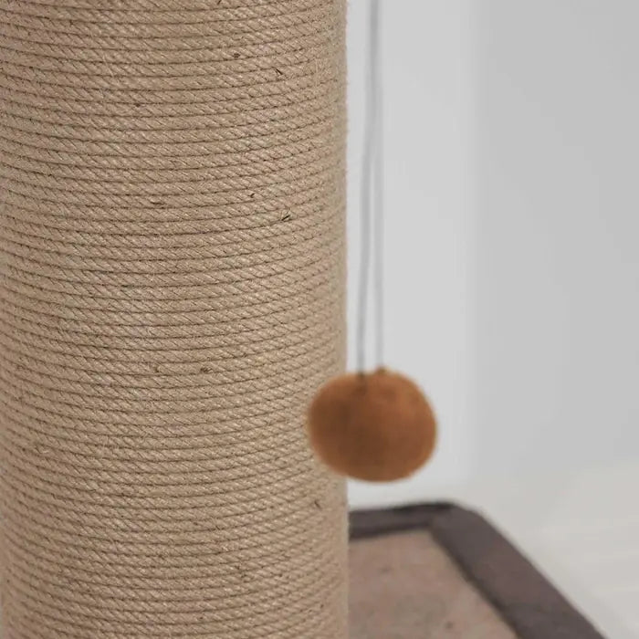Lotus Pet Design Brown Single Cat Scratching Post 66cm