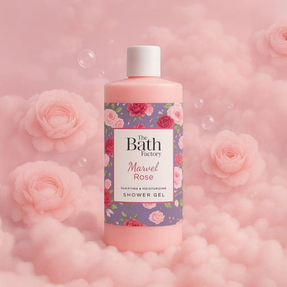 The Bath Factory Marvel Rose Moisturizing Shower Gel 400ml