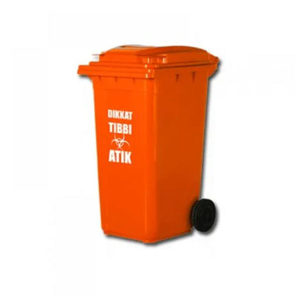 Medical Waste Container 120L Wheeled Disposal Bin