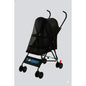 Tommy Pet Stroller Black Compact Travel Carrier 60x43x94cm