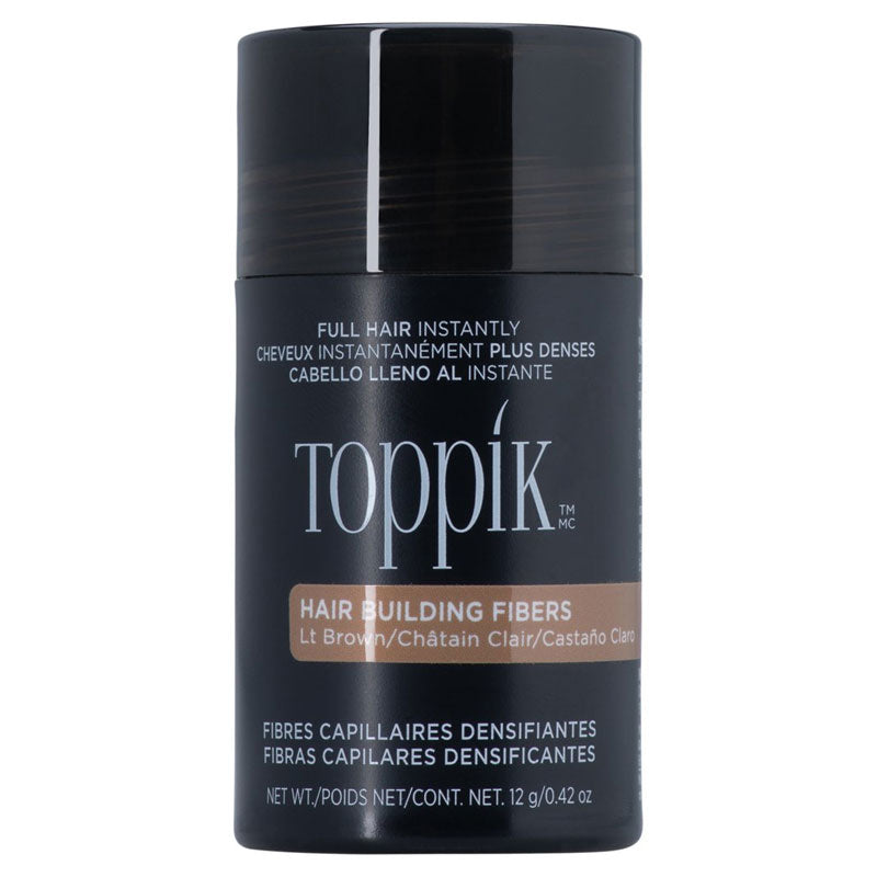 Toppik Hair Building Fibers Light Brown Keratin Filler 12g