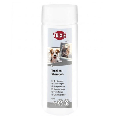 Trixie Cat and Dog Dry Shampoo Powder for Waterless Cleaning 200g