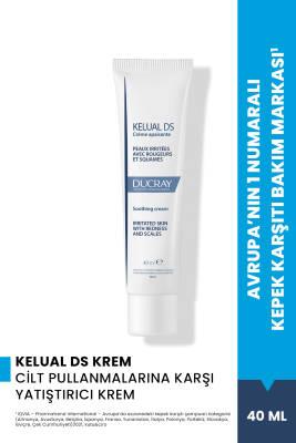 Ducray Kelual Ds Creme 40ml - Soothe Itching & Control Sebum - Dermatological Cream for Seborrheic Dermatitis