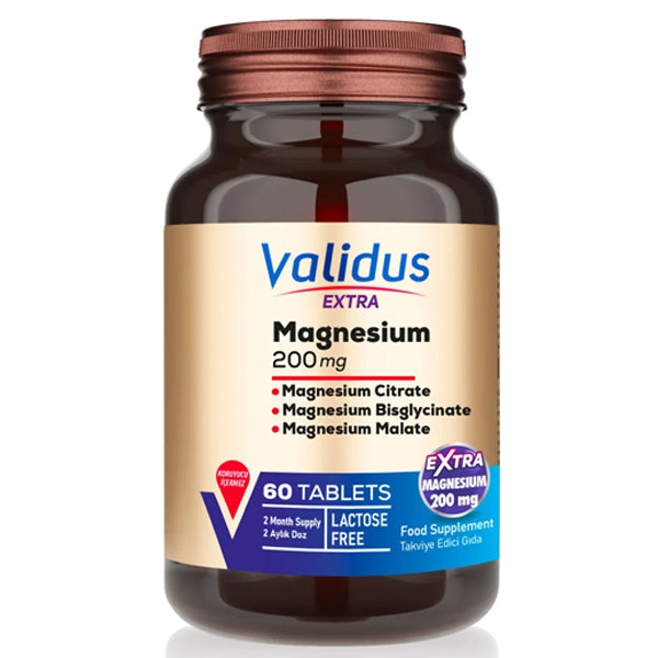 Validus Magnesium Complex Triple Blend for Daily Support 60 Tablets