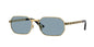 Versace 0VE2297 100280 54 Classic Aviator Sunglasses