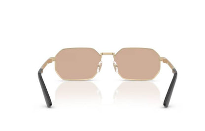 Versace 0VE2297 Pale Gold Metal Frame Sunglasses 54mm