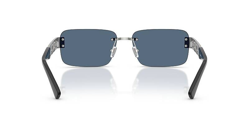 Versace VE2298 Aviator Style Men's Sunglasses Silver 58mm