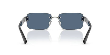 Versace VE2298 Aviator Style Men's Sunglasses Silver 58mm