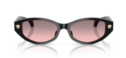 Versace 0VE4512D Women's Designer Sunglasses Black 54mm