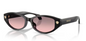 Versace 0VE4512D Women's Designer Sunglasses Black 54mm