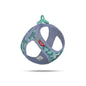 Curli Vest Harness Air-Mesh LE26 Semi Circle Blue Dog Harness XS