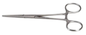 Kruuse Veterinary Hemostatic Forceps Straight Stainless Steel 16 cm