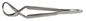 Kruuse Jones Model Towel Clamp Stainless Steel 9 cm