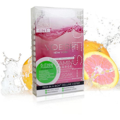 Voesh Pedi in a Box 4-in-1 - VITAMIN RECHARGE
