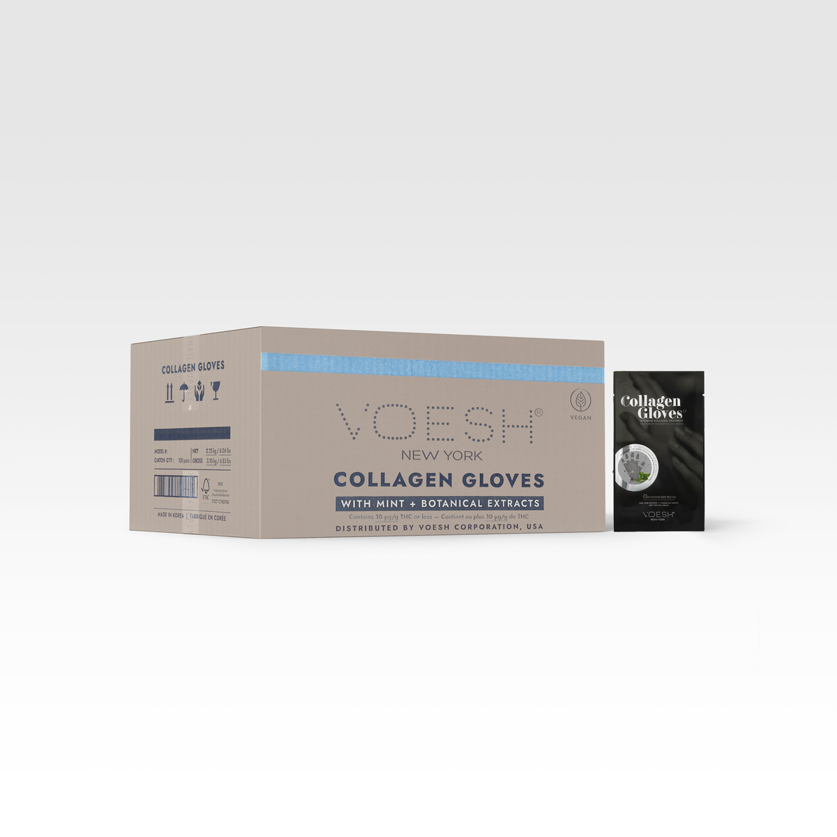 VOESH Collagen Mask Gloves - 100/Box