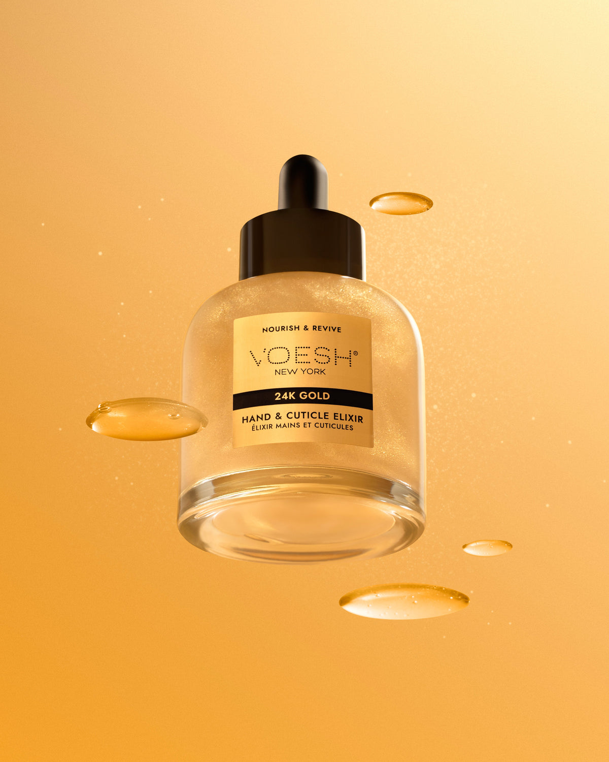 VOESH Hand & Cuticle Elixir - 24k Gold 24/Box