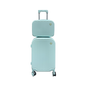 VOESH New York Carry-On Luggage Set (Blue)