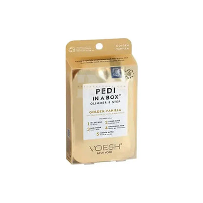 VOESH Pedi In A Box 5 Step - Glimmer Spa 50/Box
