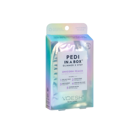 VOESH Pedi In A Box 5 Step - Glimmer Spa 50/Box