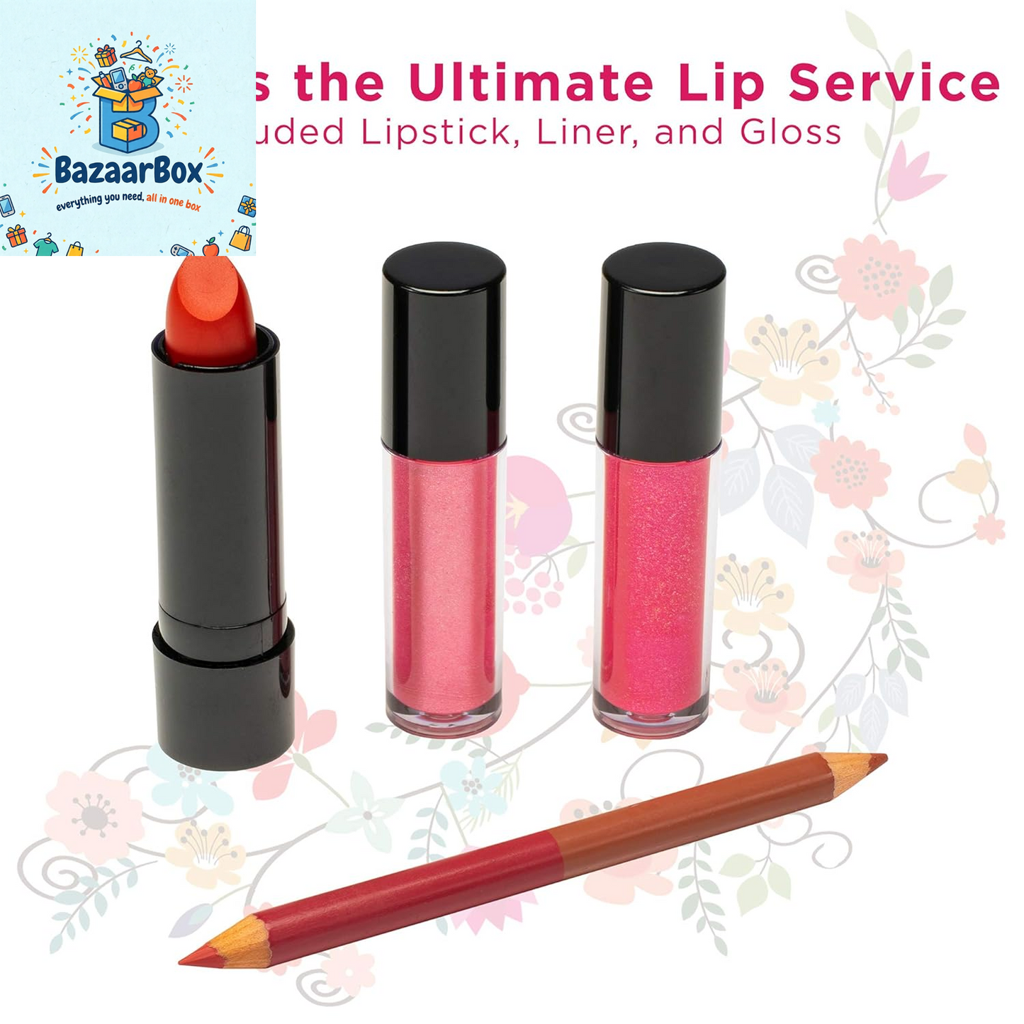 Makeup Kit Gift Set - 41 Eye Shadows, 7 Body Glitters, 1 Lip Liner Pencil, 1 Lipsticks, 4 Blushs, Eye Liner Pencil, 5 Concealers, 2 Lip Gloss, 5 Bronzers, Mirror