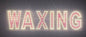 EPL - "Waxing" LED Hanging Sign