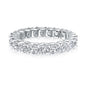 Rodiffy Moissanite 2.5 Ct Round Cut Women's Wedding Band