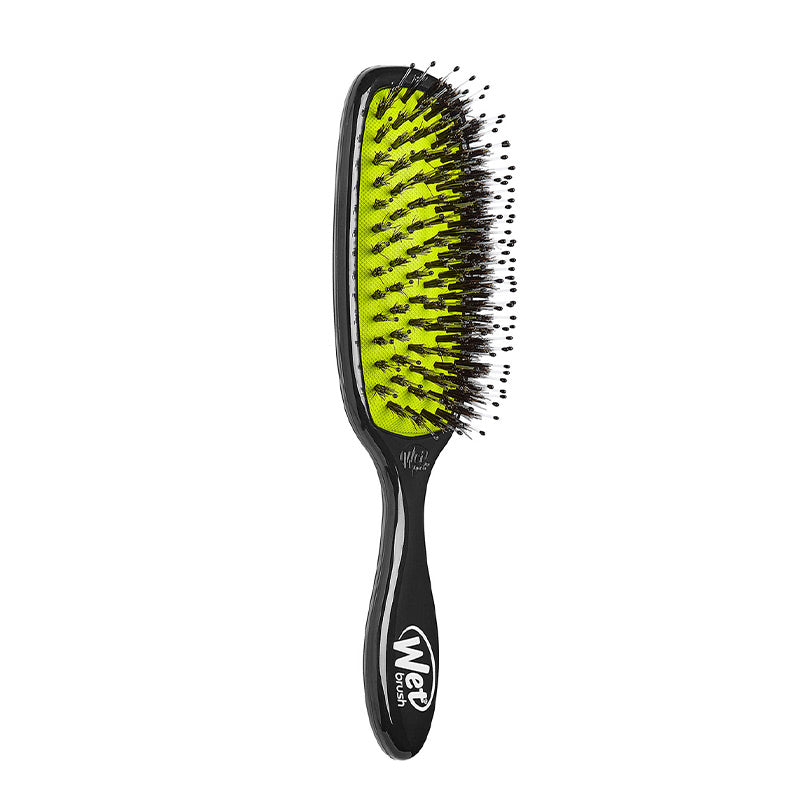 Wet Brush Shine Enhancer Detangling Brush for Natural Shine Black