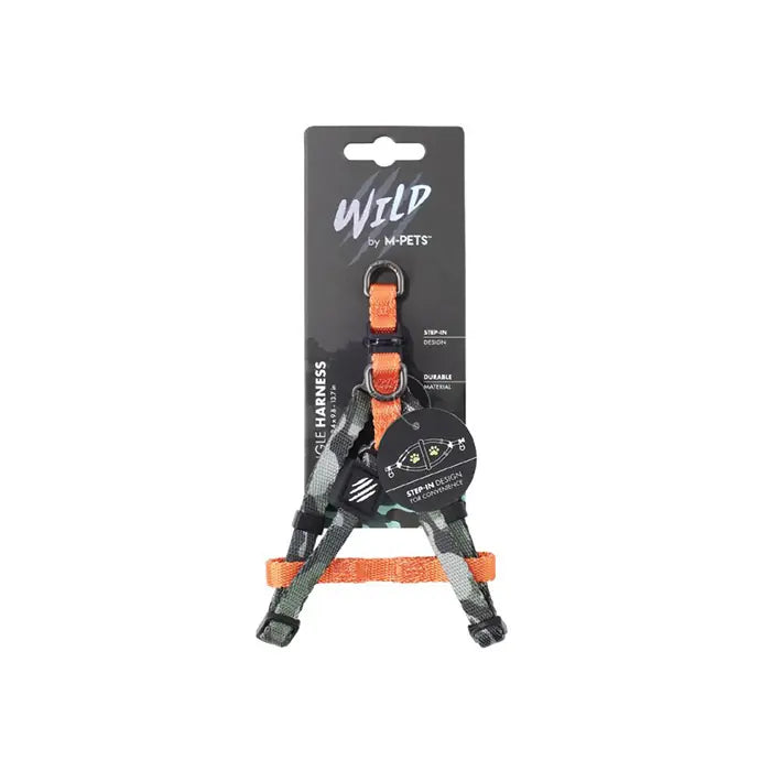 M-Pets Wild Jungle Dog Harness Durable Comfort Fit Large