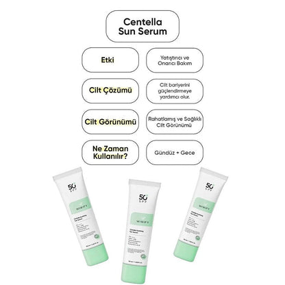 Wiwify Centella Soothing Sun Serum SPF 50+ PA++++ 50ml