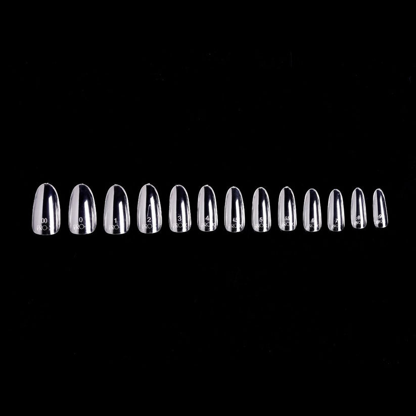 PRO-X Soft Gel Nail Tips 23 - Natural Round Medium - 14 Sizes | 600pc