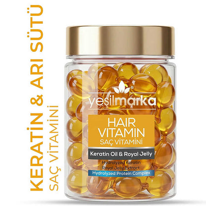 Yesilmarka Hair Vitamin Keratin Oil for Shine 15 ml