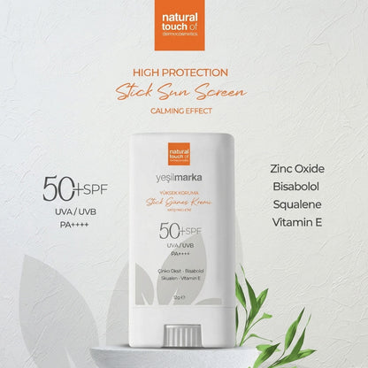 Yesilmarka Stick Sunscreen SPF 50 Blue Light Protection 12g