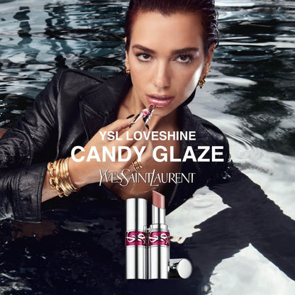 YSL Loveshine Candy Glaze Lip Gloss 15 High-Shine Finish 3.2g